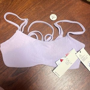 Calia swim top NWT. Small. Lilac.